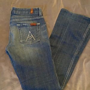7 For All Mankind denim jeans | A pocket